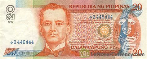 manuel l quezon 20 pesos|20 Piso (Pesos) 2014 .